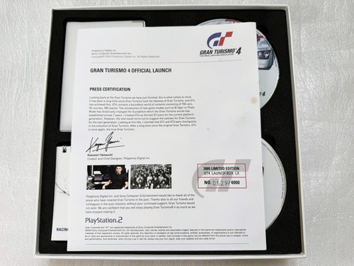 Gran turismo ps2 pressemappe - turismo,