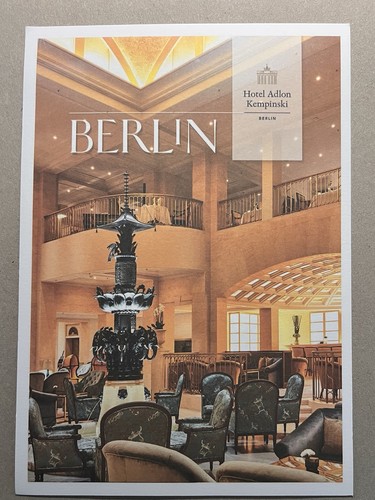 Postkarte hotel adlon berlin - postkarte,