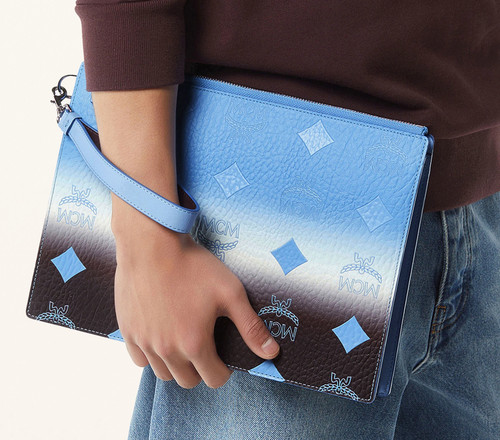 Mcm pouch aren small hellblau - mcm,