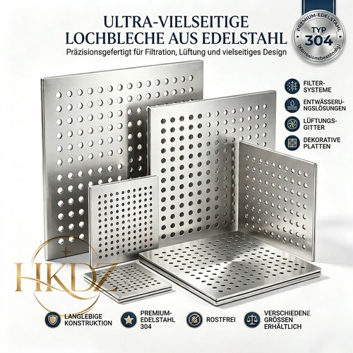 Lochblech edelstahl v2a 304 - lochblech,