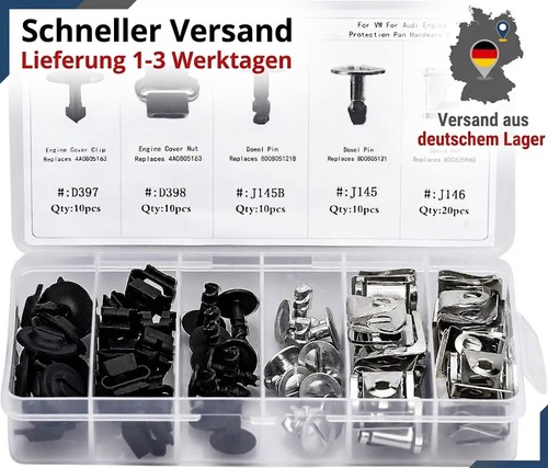 60x clips schrauben unterboden - clips,
