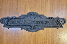 Jugendstil Briefklappe