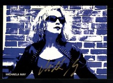 Michaela May Autogrammkarte