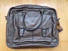Laptop Tasche Aktentasche Vintage BRAX Braun Leder Zustand GUT