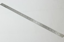 Stahllineal Stahlmaßstab Werkstattlineal Lineal Edelstahl Maßstab 600mm 60cm