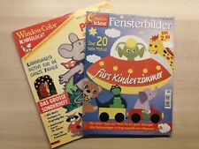 2 Zeitschriften Zum Thema Fensterbilder Und Window Color, Aus Hobbyauflösung 