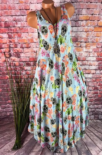 Sommer luftiges langes kleid - sommer,