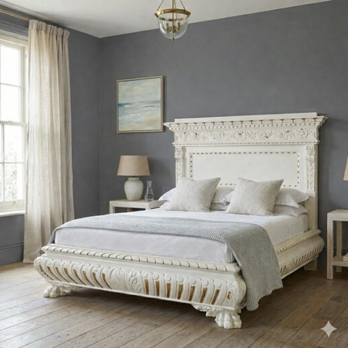 Antikes bett neo renaissance - antikes,