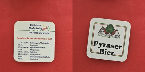 Pyraser bier 300 - 300, jahre