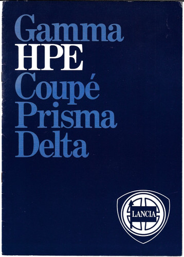 Lancia hpe 1983 - lancia, market