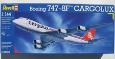 Revell 04885 Boeing 747-8F CARGOLUX 1:144 Flugzeug Aircraft Modellbausatz Kit