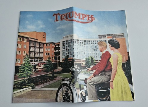 Triumph broschüre t110 t100 - triumph,