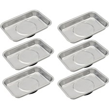 6-tlg Edelstahl Magnetische