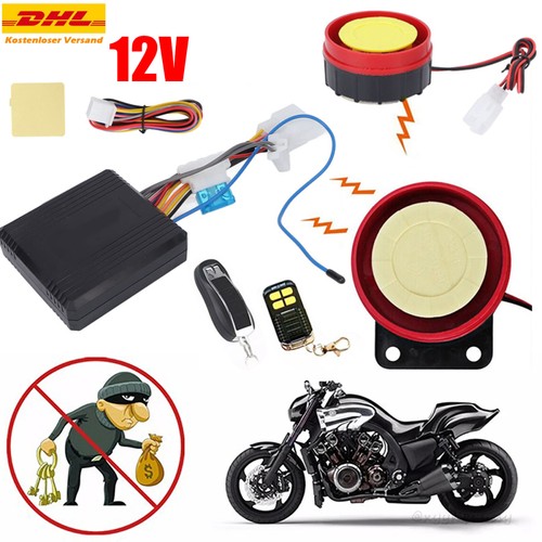 Motorrad alarmanlage 12v - alarmanlage,