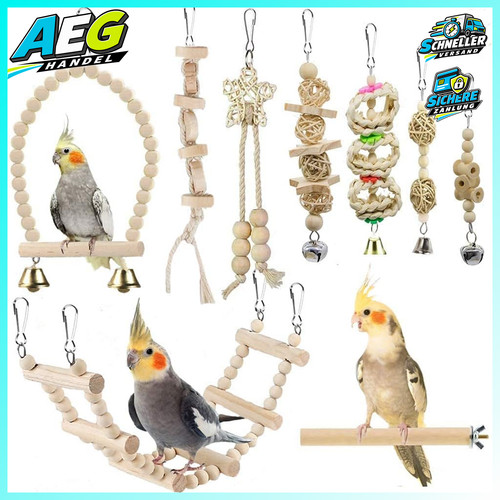 Vogelspielzeug schaukel - vogelspielzeug,