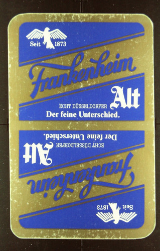 Skatspiel brauerei frankenheim - skatspiel,