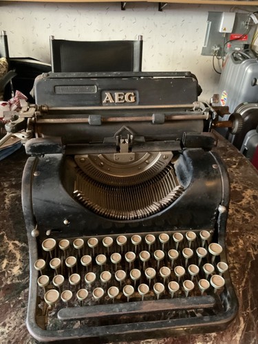 Aeg schreibmaschiene antik - schreibmaschiene,