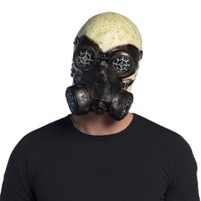 Latex Kopfmaske Gas skull