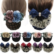 Haarclip mit Haarnetz Dutt