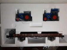 Märklin Maxi Spur1 Insider-Jahreswagen 2002 Rungenwagen mit Ladegut in OVP 