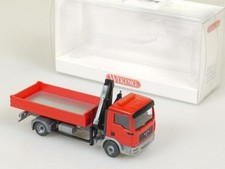 Wiking 6750431 MAN TGA L Flatbed Truck Loading Crane Mint! OVP 1704-29-58