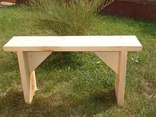 Bank 1 Meter  "  Paul " NATUR  Holzbank SITZBANK Dekobank Gartenbank