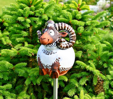 Keramik Gartenkugel Dekoration