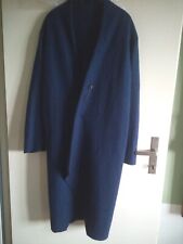 mantel ⭐ NEU 42 L blau ? reine wolle lang asymetrisch wintermantel winter lang