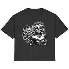 Gothic Skull T-Shirt Damen