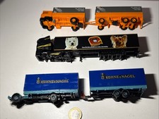 M595 Herpa Man MB Lkw 3 Stk