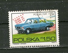 Mi2293 - Briefmarke Polen - 1973 - Polnische Fahrzeuge - Polski Fiat 125p - 1.50