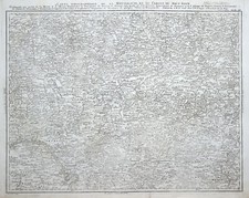 Wetterau Original Kupferstich Landkarte Contgen Iaeger 1790