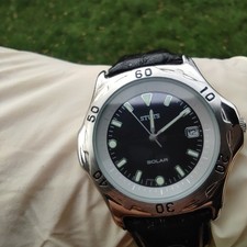 Solarbetriebene Uhr Armbanduhr Solar Miyota Japan Stuts