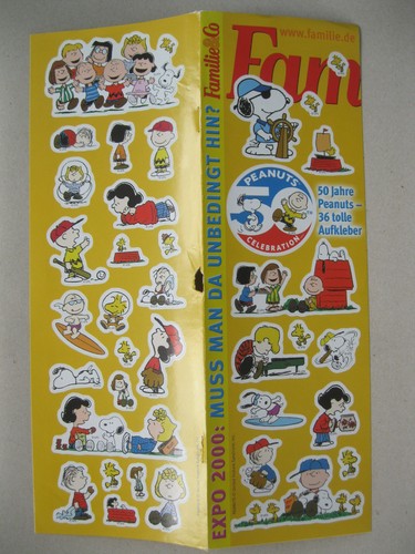 Peanuts comic konvolut sticker - peanuts,