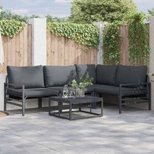 Gartensofa-set mit Kissen