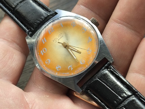 Vintage uhr poljot - , sowjet