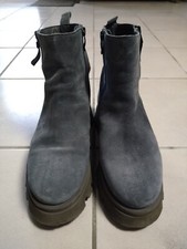 Damen Stiefelletten Gr. 6 von Ara aus Wildleder in blau