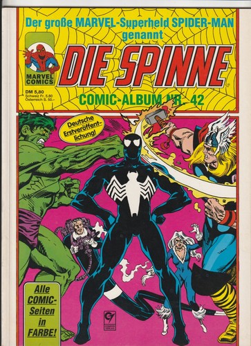 Die spinne comic - die, comic-album
