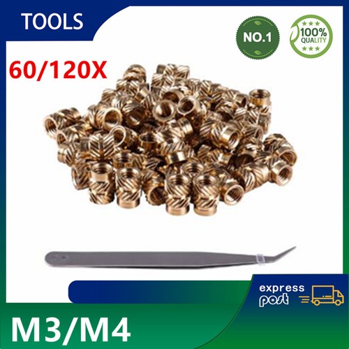 120x gewindeeinsatz m4 - gewindeeinsatz, m3,m4