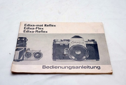 Gebrauchsanweisung edixa mat - gebrauchsanweisung, edixa-mat