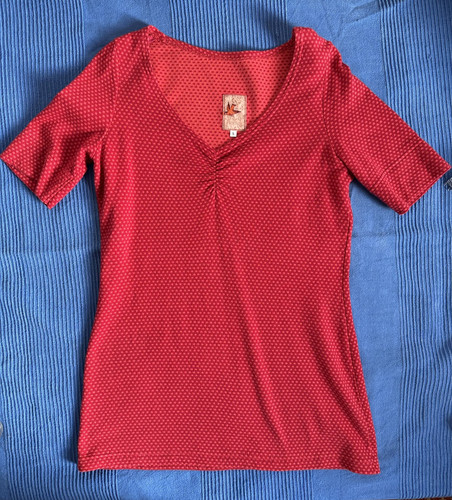 Tunika shirt hofius rot damen - tunika,