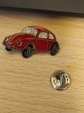 Auto Pin++VW Käfer rot++schwarze Kotflügel hinten++Sammlung++