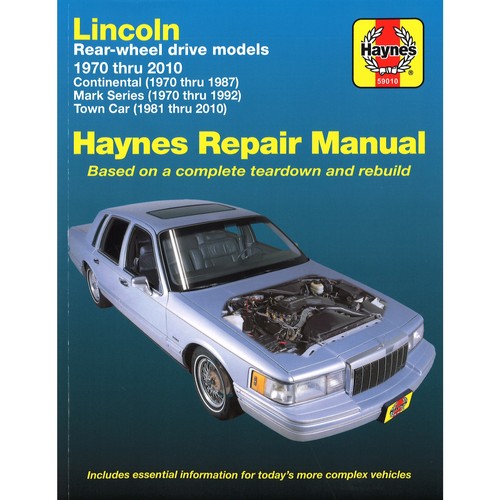 Lincoln continental mark - lincoln,