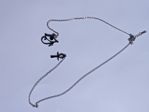 Auge des horus ankh kette - des,