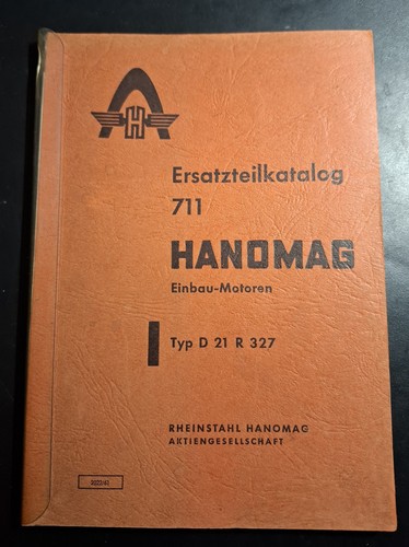 Hanomag einbau motoren - hanomag, d21