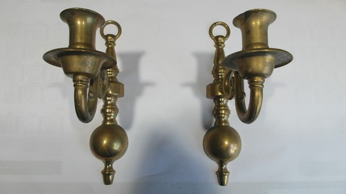 Paar wandkerzenhalter - paar,