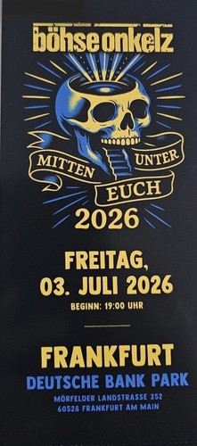 Böhse onkelz tickets - onkelz,