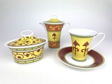 Rosenthal Bokhara Kaffeetasse-Set Milchkännchen Zuckerdose Idillio Wunderlich