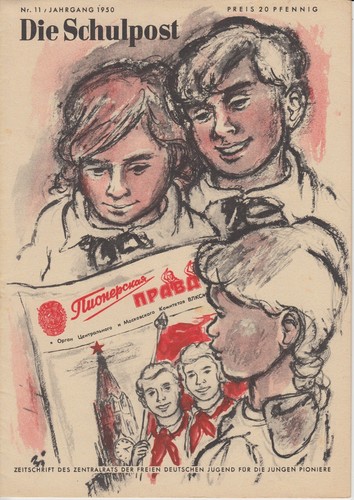 Die schulpost 1950 rar - schulpost,