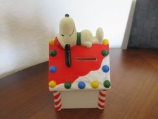 Snoopy Spardose Hundehütte comic coin bank Whitmans candy USA